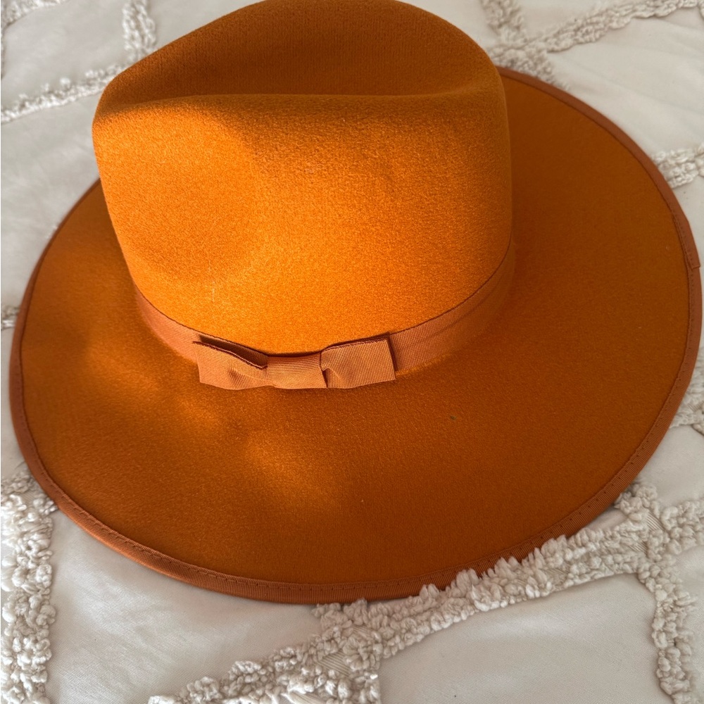 Fashion Nova Vibrant Orange Hat